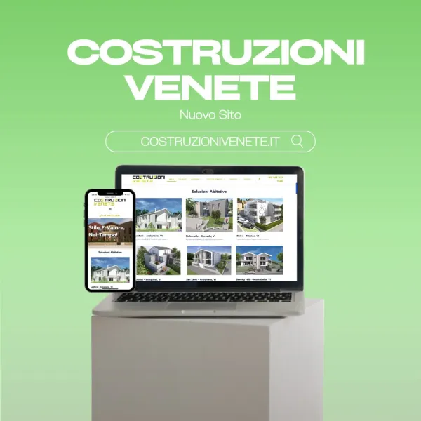 Sito web di Costruzioni Venete realizzato da MyFast