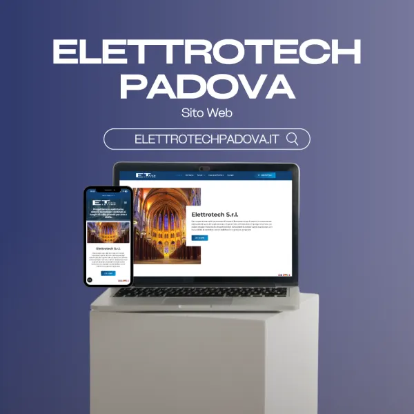 Sito web di Elettrotech Padova realizzato da MyFast
