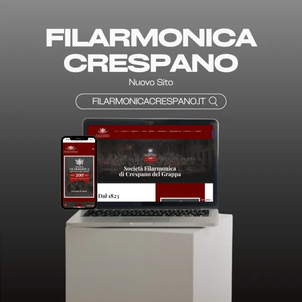 Sito web della Filarmonica di Crespano realizzato da MyFast