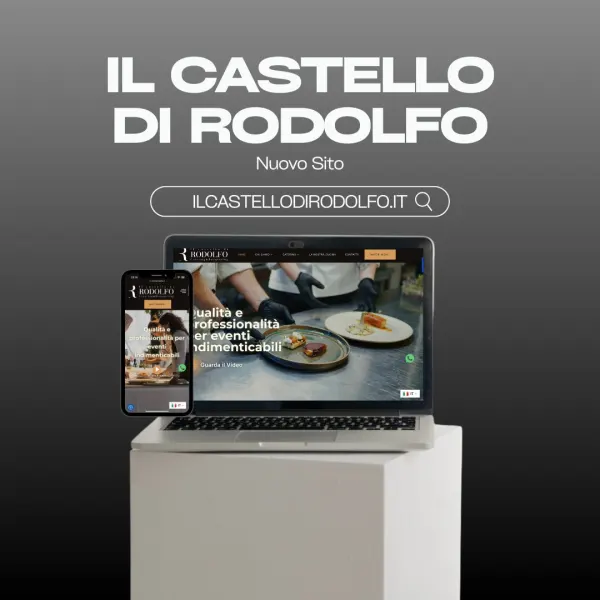 Sito web de Il Castello di Rodolfo realizzato da MyFast