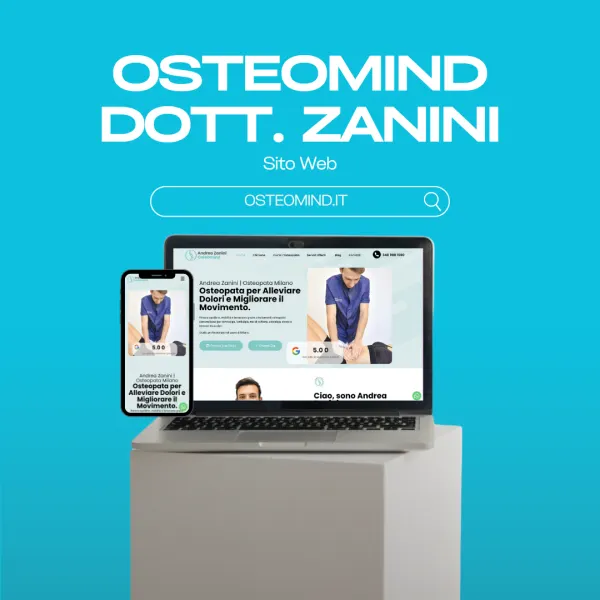 Sito web di Osteomind Dott. Andrea Zanini realizzato da MyFast