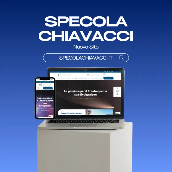 Sito web della Specola Astronomica Don Paolo Chiavacci di Crespano del Grappa realizzato da MyFast